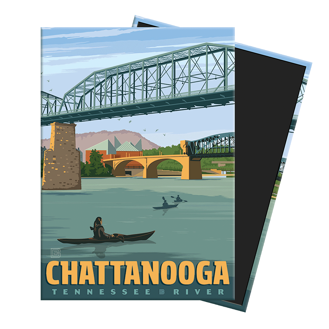 Spirit of Chattanooga River Magnet